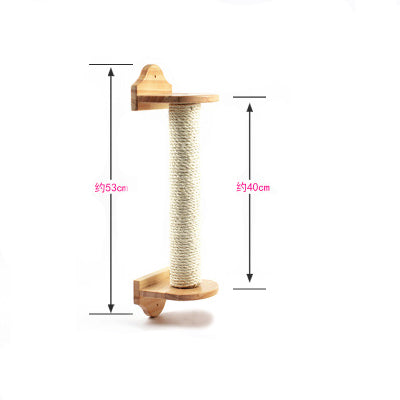 Why Your Cat Deserves the 53CM Pet Scratching Post And Climbing Frame Toy